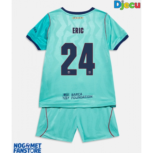 Barcelona Eric Garcia #24 Rezervni Dres za djecu 2026-27 Kratak Rukav (+ Kratke hlače)